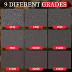 180 Grit Sanding Sponge Set for Wood - style: 180 Grit