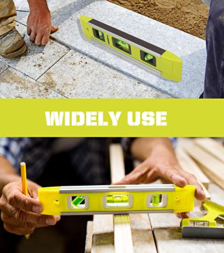 Level & Tool Magnetic Aluminum Reinforced Torpedo Level, 9 inches, Green, 1PCS