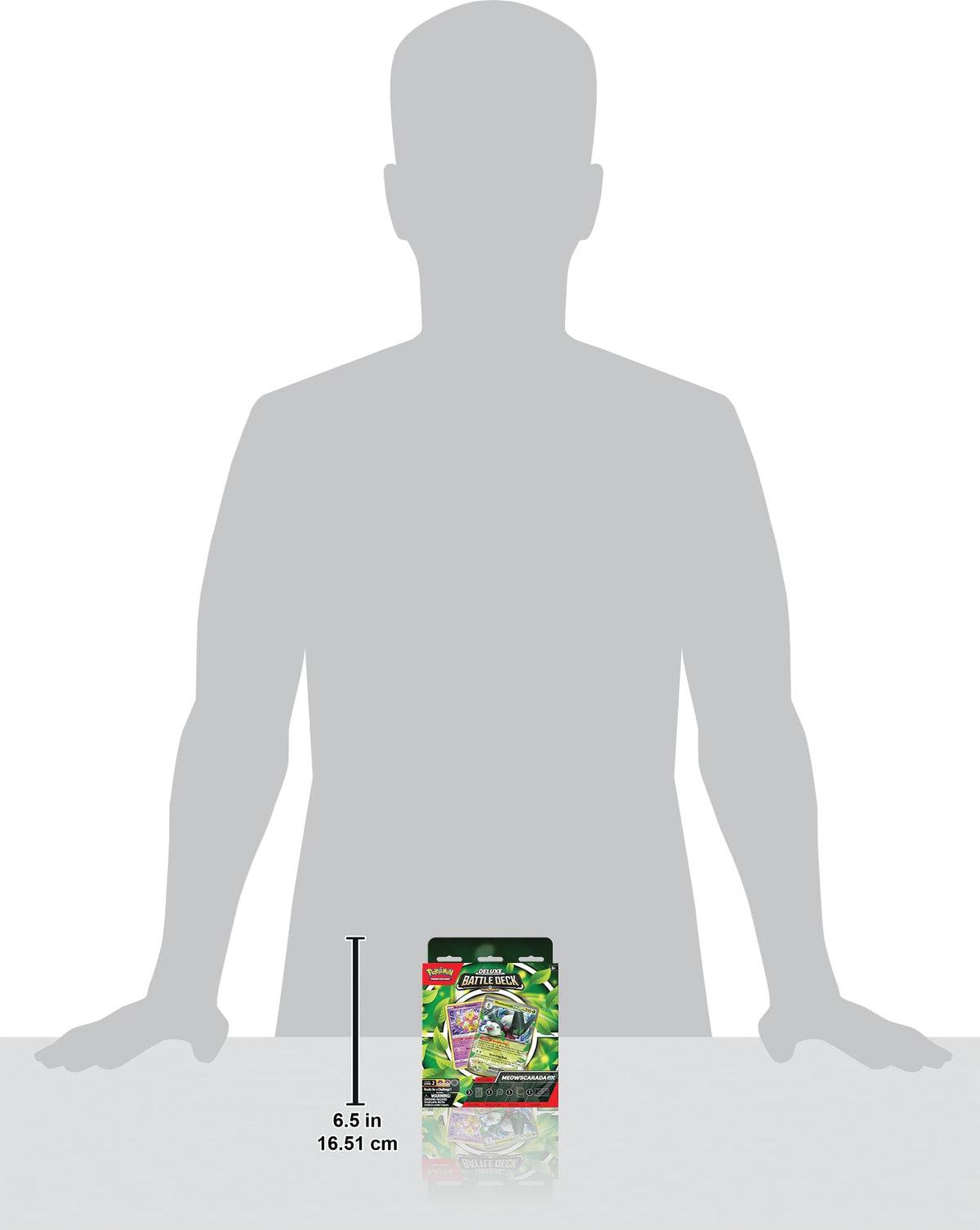 Pokémon TCG: Meowscarada ex Deluxe Battle Deck (Ready-to-Play 60-Card Deck & Accessories)