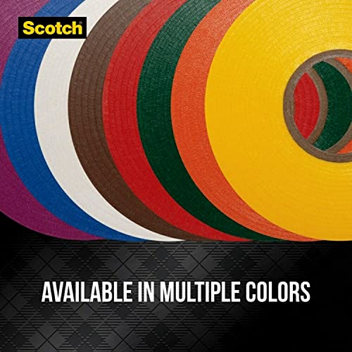 3M Scotch Vinyl Color Coding Electrical Tape 35, 3/4 in x 66 ft, Violet - 11271-BA-5 - size: 3/4 in. x 66 ft.