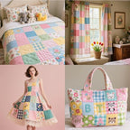 12 Quilting Rulers(2.5",3.5",4.5",5",5.5",6",6.5",7",8.5",9",10",12") - color: Multi