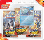 Pokémon TCG Scarlet & Violet 8 Surging Sparks Three Booster Blister