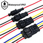 14 AWG 5 Wire Connector 5 Pin Automotive Electrical Waterproof Connectors - size: 5pin/5set