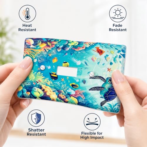 Blue Butterfly Light Switch Cover Plates Toggle Switch Covers Plate - color: Blue Butterfly, size: Toggle Light Switch