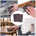 8Pcs 240Grit Double-Sided Sanding Sponges, Washable & Reusable - size: 240Grit