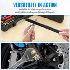 Nilight 61PCS Thread Chaser Set SAE Metric Universal UNC UNF Sizes - size: 61PCS Metric & SAE