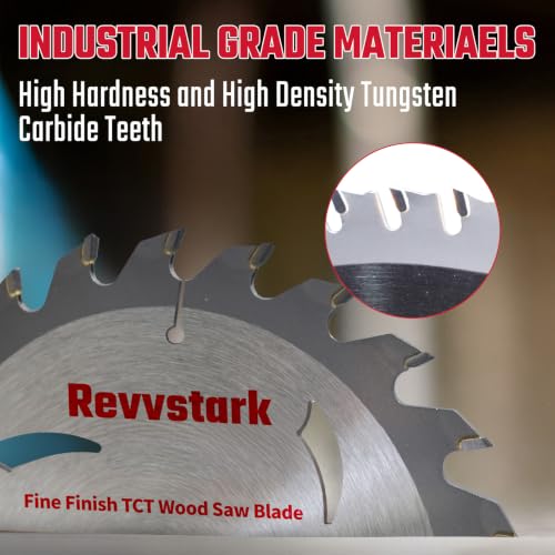 Circular Saw Blade 6-1/2" 24T for Cutting Wood, 5/8" Arbor - size: 6-1/2 In 24T