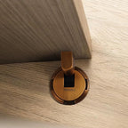 PANALI Magnetic Door Stopper, Windproof Door Stop, 1 Pack - color: Brown Bronze