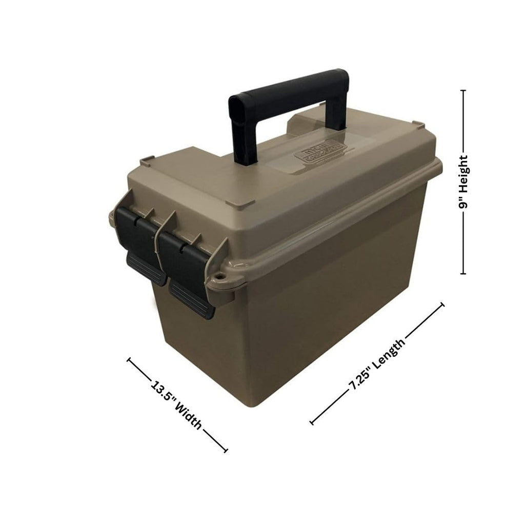 MTM Case-Gard Ammo Can 9mm Combo, 1000 Rounds, Flat Dark Earth