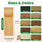 ECOHomes Wood Grain Repair Tape (Classic Maple, 2.25 Inch x 15 Feet) - color: Classic Maple, size: 2.25 Inch By 15 Ft