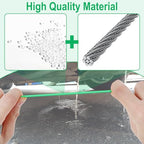 ecocstm Auto Sunroof Drain Cleaning Tool, 120 Inch Flexible Drain Brush - size: 120 Inch sets