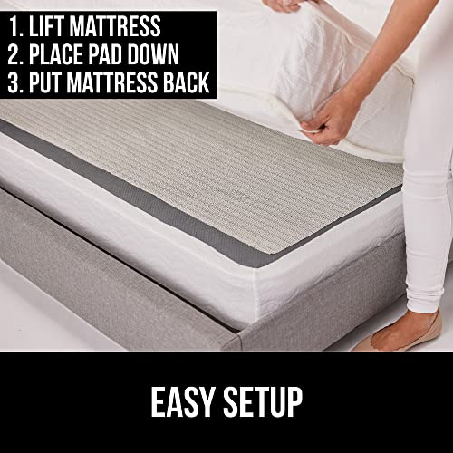 Gorilla Grip Non Slip Mattress Gripper, Slide Stopper, 72x72 King - size: 72x72 King