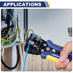 haisstronica 3 in 1 Self-Adjusting Wire Stripper, AWG 24-10 Tool