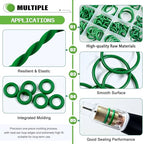 O Rings O-Ring Assortment Kit 36 Metric SAE Sizes for Auto AC Repair - style: 36 Size/595 Pcs