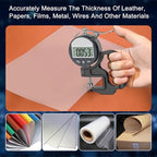 Digital Thickness Gauge 0-12.7mm/0.5" | 0.01mm/0.0005" - size: 0-0.5"/0.0005"