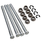 Door Hinge Pin & Bushing Repair Kit, Compatible with Chevy GMC - size: 88-02 Door Hinge Pins