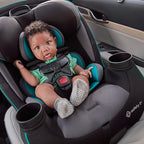 Safety 1st Grow and Go All-in-One Convertible Car Seat, Rear Facing, 5-40 lbs, Forward Facing (30–65 lbs), High Back Booster Seat 40-100 pounds, Iron Frost - color: Iron Frost, style: Original