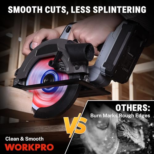 WORKPRO 4-1/2" Circular Saw Blade, 40T General Wood Cutting Set