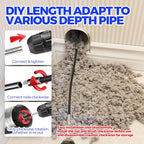 Holikme Dryer Vent Cleaner Kit - 15Ft Flexible Lint Brush for Deep Cleaning - color: Black, size: 15FT