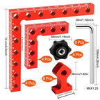 8 Pack Corner Clamp for Woodworking, 90 Degree Right Angle Clamp