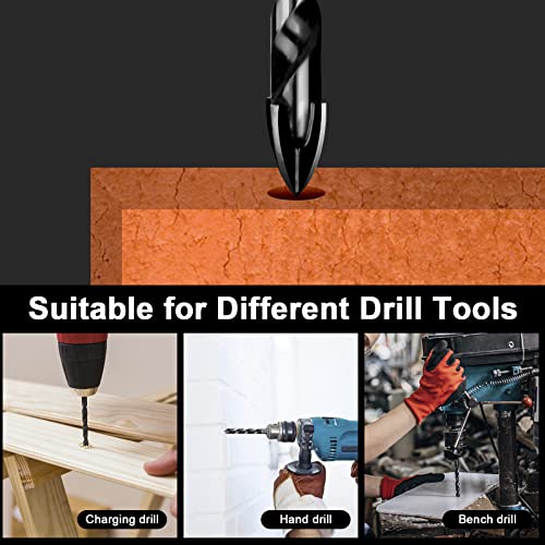 Masonry Drill Bits Set 10 Pcs (3/16"-1/2"), Concrete Drill Bit - size: 3/16-1/2", 10 Pcs