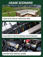 16-Ton Hydraulic Wire Crimper with 13 Pairs of US Dies
