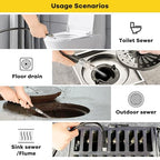 Sewer Jetter Kit for Pressure Washer 100ft 1/4 Inch NPT - size: 100FT X1/4in