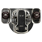 DTC 1/2" Overlay Soft Close 105 Degree 2 Cam Press in Face Frame Concealed Cabinet Hinge 6-Way Adjustable H8E055H (10 Pack) - size: 1/2 Inch