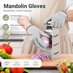 Cut Resistant Gloves for Men Women, Kitchen Gloves for Food Prep
