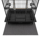 Pet Crate Floor Protection Mat, Ultra-thin Mat for Under Dog Crate, 23.6" x 47.2" XL Thin Cut to Fit Design Washable Floor Covering Reusable Waterproof Non Slip Rug Whelping Pad for Pet (Large) - size: Large