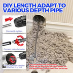 Holikme Dryer Vent Cleaner Kit - 15Ft Flexible Lint Brush for Deep Cleaning - color: Gray, size: 15FT