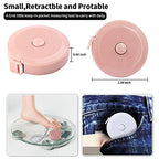 12 Pack Soft Retractable Measuring Tape - Tape Measure for Body Measuring Metric Tape Measure Double Scale for Body Fabric Sewing Tailor Cloth Knitting Home Craft Measurements - color: 12 pack