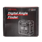 JUSTOOL Mini Digital Angle Gauge Magnetic Angle Finder with Dual Laser - color: Grey