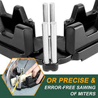 AUSTUFF 2-in-1 Mitre Measuring Cutting Tool for Woodworking