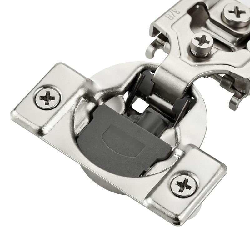 Soft Close Hinges for Kitchen Cabinet Hinges, 3/8 Inch Overlay, 10 Pack - size: 3/8 inch Overlay