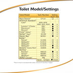 Korky 3070BP Large 3" 2X High Performance Universal Toilet Flapper, Red (Pack of 6) - size: 3 In. (Pack of 6)