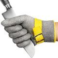 COOLJOB A9 Food Grade Cut Resistant Gloves for Kitchen Chef Butcher, S-XL - size: Medium