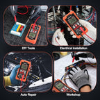 Digital Multimeter Volt Meter TRMS 4000 Counts Auto-Range NCV Tester