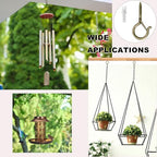 PlusRoc 20 Pack Screw Hooks for Hanging Plants Outdoor Lights(Bronze) - color: Bronze