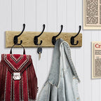 IBosins 30 Pack Heavy Duty Utility Black Dual Coat Hooks for Coat, Bag, Hat - color: 30 Pcs Black