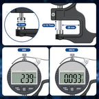 Digital Thickness Gauge 0-12.7mm/0.5" | 0.01mm/0.0005" - size: 0-0.5"/0.0005"