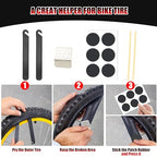 28Pcs Bike Repair Kit Portable, Mini Bicycle Tool set Compact - style: 28Pcs Bike Tool Kit