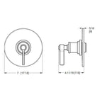 Open Box - Pfister R89-1WNC - Valve Trim Only Showers