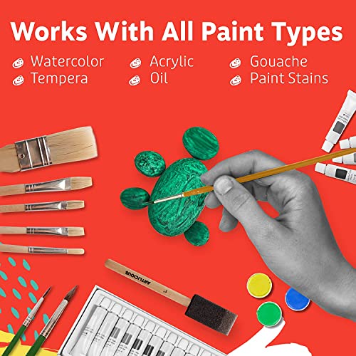 Artlicious Craft Paint Brushes Set for Kids, Acrylic Painting, 10 Pack - style: 10 Pack