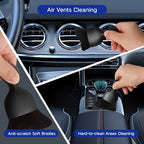 Qydipclin 24Pcs Car Detailing Kit, Car Detailing Brush Set, Car Wash Cleaning Kit, Car Detailing Brushes, Professional Car Care Kit for Interior Exterior Wheels, Blue - size: 24pcs