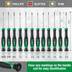 SK 12-Piece Mini Screwdriver Set, Precision Screwdriver Set, Small Kit