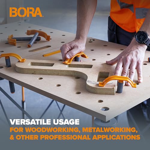 BORA Centipede Quick Clamps Set CA0302, 2-Piece Work Stand Clamps - size: 2-Piece Set