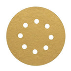 5-Inch 8-Hole Hook and Loop Sanding Discs, Orbital Sander Sandpaper Discs, 100 Pieces Round Sandpaper Set, 100 Grit - size: 100-Grit