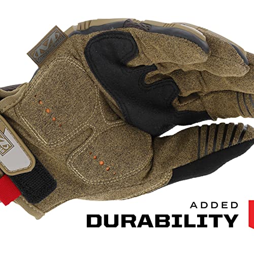 Mechanix Wear M-Pact Work Gloves Secure Fit, Brown Large - color: Brown, size: Large