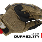 Mechanix Wear M-Pact Touchscreen Work Gloves Brown Medium - color: Brown, size: Medium